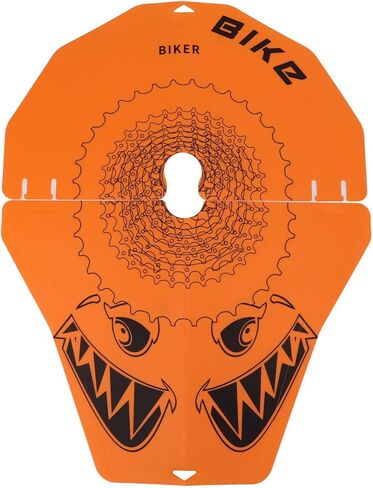 Drfeify Disc Brake Cover Bike Wash CoverBicycle Wash Cover, 2Pcs Protective PP Bike Oil Prevention Portable Mountain Coverfor Road BikeShop Tools (Sea Animal Type) in Saudi Arabia
