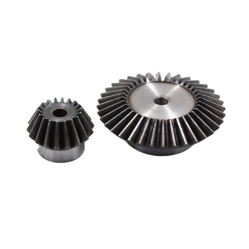 1 Set Bevel Gear 2 Modulus 15 Teeth to 60 Teeth 2 Mod 15T : 60T Straight Bevel Gears Ratio 1:4 90 Degree Drive in Kuwait