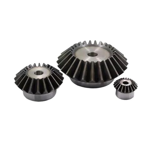 1 Set Bevel Gear 2 Modulus 15 Teeth to 60 Teeth 2 Mod 15T : 60T Straight Bevel Gears Ratio 1:4 90 Degree Drive in Kuwait