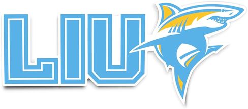 Desert Cactus Long Island University Sticker LIU Sharks Vinyl Decal Laptop Water Bottle Car Scrapbook (IND 12) in Kuwait