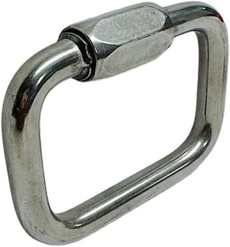 Stainless Steel T316 Square Quick Link 1/4" 990 Lbs WLL Marine Grade 4 Pcs in Kuwait