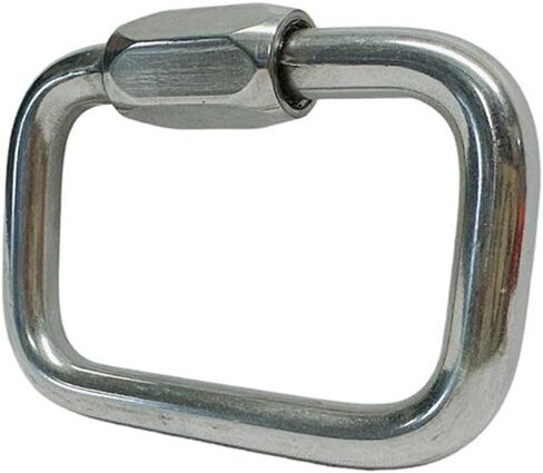 Stainless Steel T316 Square Quick Link 1/4" 990 Lbs WLL Marine Grade 4 Pcs in Kuwait