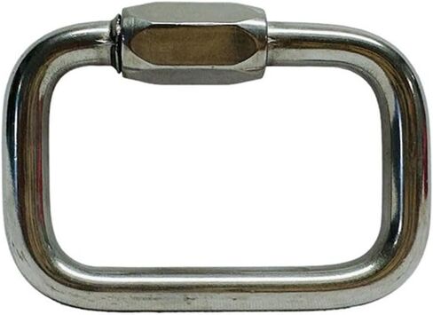 Stainless Steel T316 Square Quick Link 1/4" 990 Lbs WLL Marine Grade 4 Pcs in Kuwait