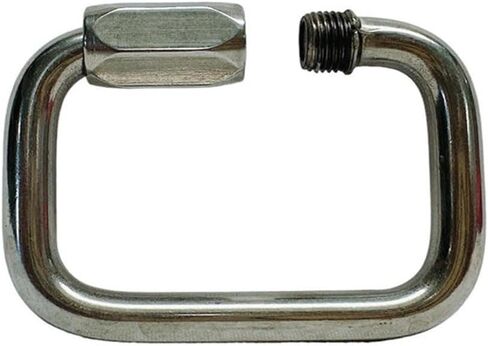 Stainless Steel T316 Square Quick Link 1/4" 990 Lbs WLL Marine Grade 4 Pcs in Kuwait