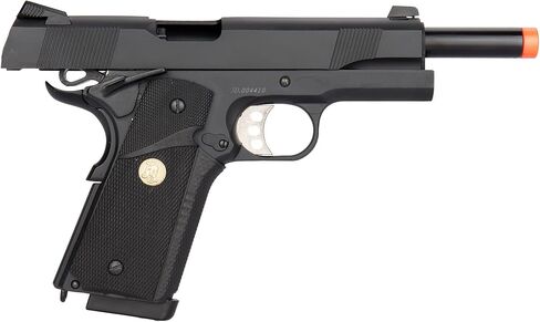 Goldenball X Double Bell M1911 MEU GBB Gas Blowback Airsoft Pistol - أسود in Saudi Arabia