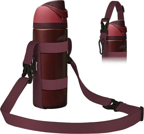 EasyAcc Water Bottle Holder Strap Sling, for Owala FreeSip 24 32 40 oz, Hydro Flask, Cirkul, Yeti, Stanley Flip, Universal Water Bottles, with Carabiner, for Walking Curise Travel (Bottle Excluded) in Kuwait