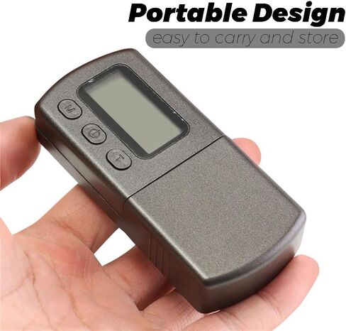 Portable Professional Mini Digital Turntable Stylus Force Scale 5g/0.01g High Precise Vinyl Record Needle Strength Tracking Gauge Pressure Tester Blue LCD Backlight for Tonearm Phono Cartridge in Kuwait