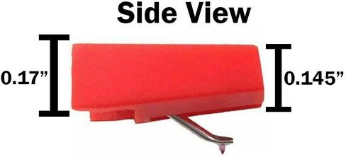 إبرة قلم بديلة من EX ELECTRONIX EXPRESS لأجهزة Crosley NP4 وION LCT04RS / TTUSB / TTUSB10 للأقراص الدوارة لمشغل التسجيل in Kuwait