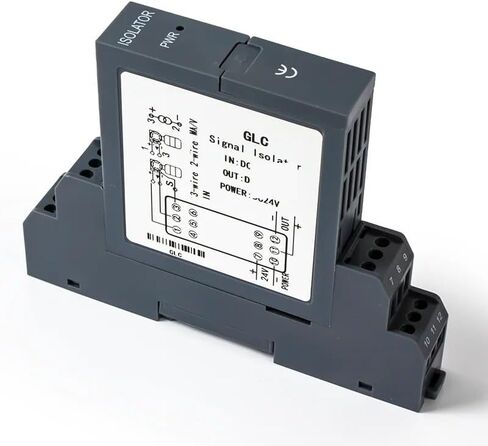عازل الإشارة الحالية DC 4-20mA إلى 4-20mA 0-10V 0-5V 1-5V DC24V 1 in 2 Out (الإخراج 0-5v) in Saudi Arabia