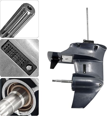 6AH-45300-01-8D الوحدة السفلية Assy (عمود قصير) تناسب محركات Yamaha 4 السكتة الدماغية 15HP 20HP الخارجية in Saudi Arabia