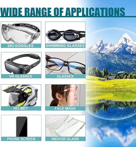 2pcs-Lens Scratch Removal Spray,scratch remover for sunglasses, Lens Scratch Remover, Glasses Lens Cleaning Spray for Sunglasses Screen Cleaning Tool(100ml) in Saudi Arabia