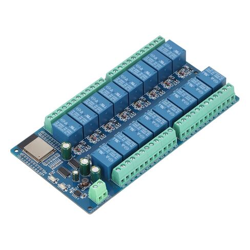وحدة ترحيل ZJchao ذات 16 قناة، لوحة تطوير المنزل الذكي لـ WROOM-32E، مصدر طاقة DC5-12V مع وBLE، التحكم في الأحمال حتى تيار متردد 250 فولت أو تيار مستمر 30 فولت in Saudi Arabia