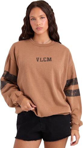 هودي نسائي بأكمام طويلة من Volcom – جرافيك – كاجوال يومي وطبقات in Saudi Arabia