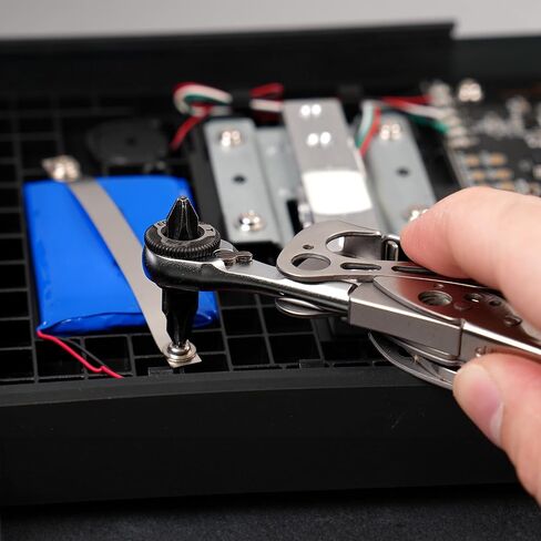 مفتاح ربط بسقاطة 711L EDC لـ Leatherman MK2 - متوافق مع الأدوات المتعددة مع محولات القطع المسطحة - أداة جيب صغيرة الحجم للحمل اليومي لـ Preppers 7WF1A in Kuwait