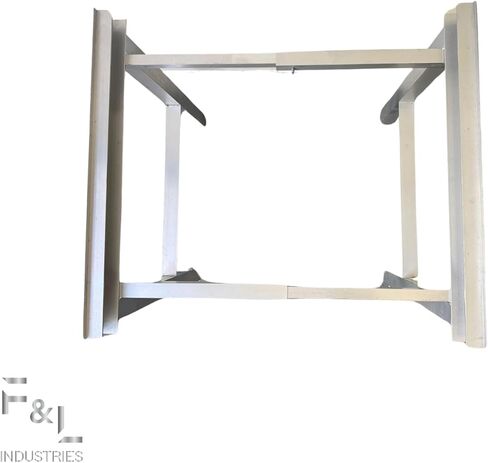 F&L Heavy-Duty Aluminum Air Handler Stand – High-Efficiency HVAC Unit for Superior Air Circulation – Corrosion-Resistant, Durable & Energy-Efficient for Home & Commercial Use (18" Tall 22" Deep HD) in Kuwait