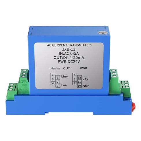 1A 2A 3A 5A 10A مدخل التيار المتناوب قاعة الاستشعار الحالي 0-10 فولت 10-5 فولت 4-20mA RS485 محول الإشارات التناظرية الارسال الحالي JXK-21(0-5 فولت خارج ، AC0-1A) in Saudi Arabia