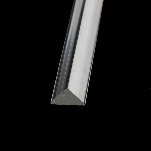 4 Pack 3 Feet (36") Clear Triangle Solid Rods 1/4" (0.250") Side Length AZM Displays in Saudi Arabia