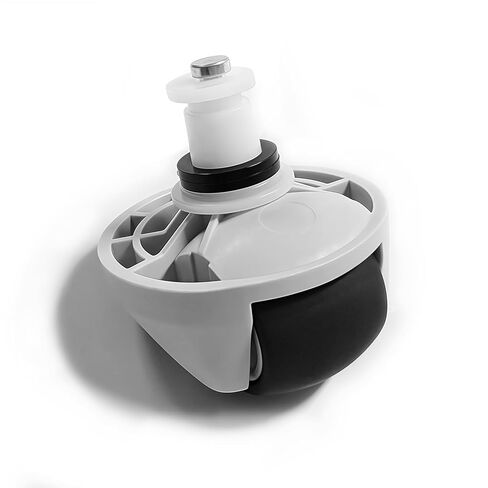 أجزاء العجلات الأمامية متوافقة مع Mova P10 Pro Ultra/P50 Pro Ultra/V50 Ultra Complete/S10/S20 Ultra Robot Vacuum Cleaner استبدال العجلات الأمامية. عجلة دوارة مضادة للانزلاق (A (أبيض)) in Saudi Arabia