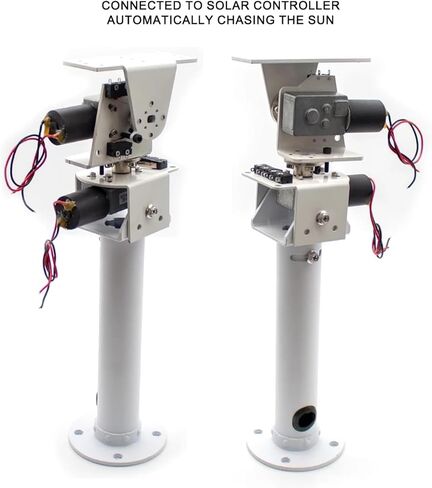 DIY Dc Double Axis Solar, Wind Power DIY Kit Dc Two-Axis Ptz Solar Tracking and Monitoring Robot, Heavy Load High Torque All Metal X Axis Y Axis in Kuwait