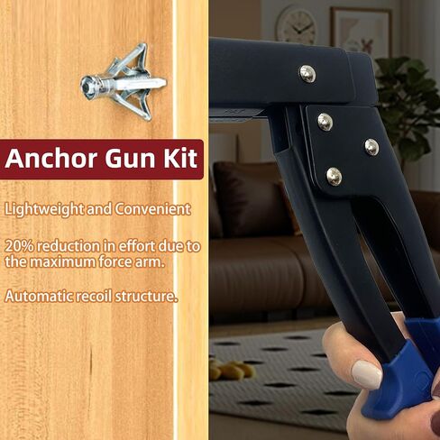 Jack Nuts Petal Nuts Dowels with Screws, Wall Anchors Assortment Kit for Drywall, Carbon Steel 74PCS M4,M5,M6,M8 in Kuwait