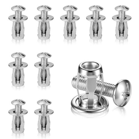 10 Pieces Sliver Metal Hollow Door Anchor Wall Anchors Cavity Fixing Door Anchor for Aluminium Cladding, Hollow Wall Anchors for Thin Walls Steel Iron Sheet Plastic Sheet (12 * 18mm) 0.24 * 1 Inches in Saudi Arabia