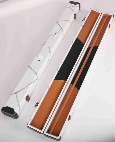 Expert Billiard Pool Cue Stick Hard case,Billiard Carrying Case Holds 1 Complete 2-Piece 58 Inches Cue Sticks(1 Butt/1 Shaft),Two Color Available in Saudi Arabia