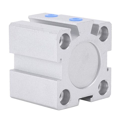 أسطوانة هواء ألومنيوم مزدوجة التمثيل 20 مم تتحمل 10 مم السكتة الدماغية مع وظيفة تخزين الزيت للأتمتة الصناعية in Kuwait