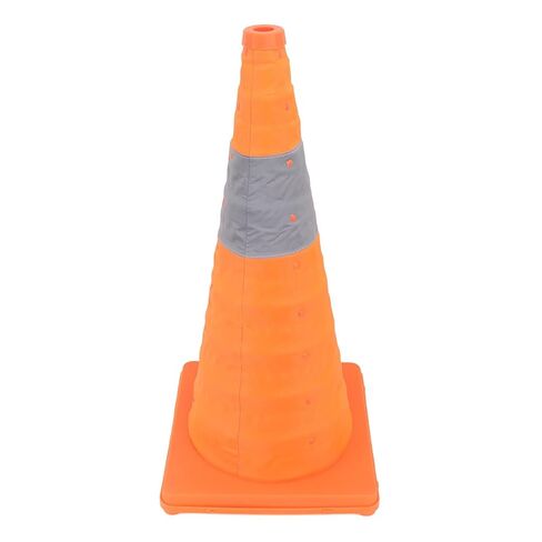 Traffic Safety Cone Traffic Cone with Reflective Collar, 23.6 x 11.4 x 11.4in up Cones and Reflective Collar for Car Driving Practice Road Parking Sturdy PE and PP in Kuwait