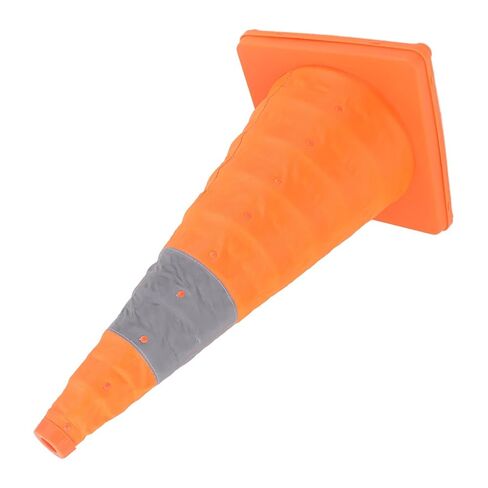 Traffic Safety Cone Traffic Cone with Reflective Collar, 23.6 x 11.4 x 11.4in up Cones and Reflective Collar for Car Driving Practice Road Parking Sturdy PE and PP in Kuwait