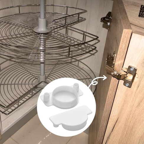 Nuanchu 10pcs Maple Plastic Hole Cover Plug 1-3/8" Door Cabinet Hole Covers Plastic Cover Plug for Wood Working Projects in Saudi Arabia