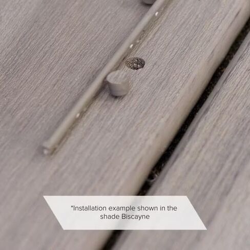 75 Plugs for Decking 1/4" Plug Compatible with Trex decking Systems - Select Pebble Grey in Kuwait