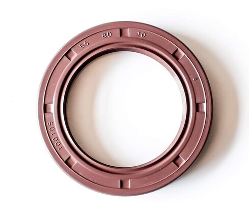 EAI 55mm x 80mm x 10mm FPM/FKM TC Double Lip w/Stainless Steel Spring Oil Seal. Comp. /w Viton Shaft Seal in Saudi Arabia