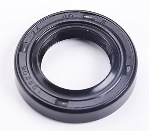 EAI Oil Seal 24mm X 40mm X 8mm TC Double Lip w/Spring. Metal Case w/Nitrile Rubber Coating in Saudi Arabia