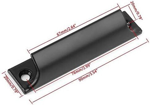 Aluminum Alloy Door Handle Push-Pull Balcony Gate Window Pulls Knob Furniture Latch in Saudi Arabia