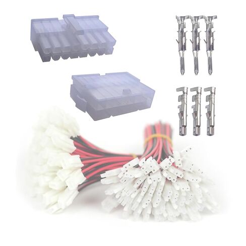 16-Pin Miniature Connector Kit with Plug and Terminals - 16-Circuit Receptacle housing for 18-24 awg, Fully Compatible with connectors, Ideal for Industrial and Scientific Applications in Kuwait