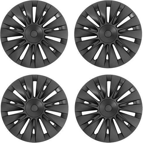 تغطية غطاء عجلة 18 بوصة متوافقة مع غطاء عجلة Tesla Model 3 ، مناسبًا لعام 2017-2023 Tesla Model 3 Hubcaps ، أغطية حافة تصميم التماثل in Kuwait