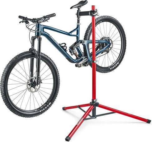 Feedback Sports | Ultralight Bike Repair Stand | Bicycle Workstand W/Tripod Base | Lightweight and Durable Aluminum | Red (Red, Ultralight Pro) in Saudi Arabia