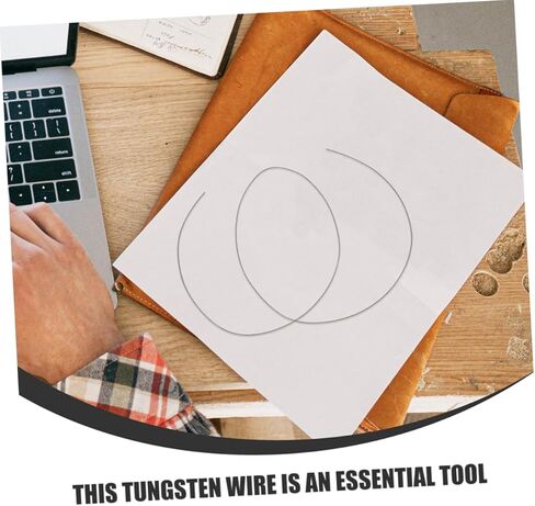 PLAFOPE Tungsten Wire for Pottery Firing High Resistant Cord Bendable Wire for Ceramic Jewelry and Pottery Projects Versatile DIY Accessory for Kiln Use in Saudi Arabia