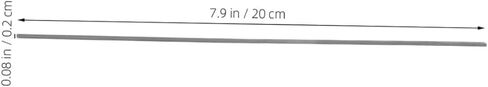 TEHAUX 5pcs High-Temp Tungsten Wire for Pottery Jewelry Craft Heat Resistant Diameter Firing Tool for Ceramic Artists Supports Weight in Saudi Arabia