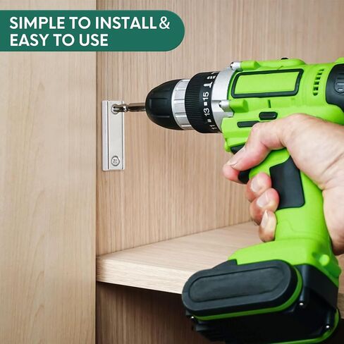 Neosmuk Bar Magnets with Screws, 70lbs Strong Neodymium Disc Magnet with Holes,Cup Magnet with Mounting Hole Heavy Duty, Rectangular Rare Earth Magnetic High Strength,Silver 4 Pack in Kuwait