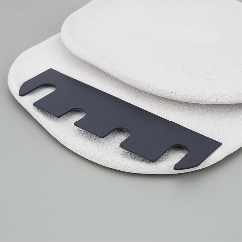 10Pcs Door Hinge Shims 0.040 Inch Thickness 4.5 Inch Length Black Coated Gasket Residential and Commercial Doors in Kuwait