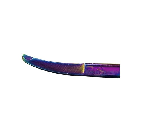 مقص خياطة Northbent منحني 4.5 "مقص أسنان غرزة خطاف من الفولاذ المقاوم للصدأ أدوات بيطرية للأسنان متعدد الألوان/قوس قزح in Saudi Arabia