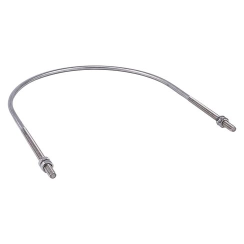 U-Bolt 3025859 متوافق مع مجموعة حامل قناة PVC مقاس 8 بوصة in Saudi Arabia