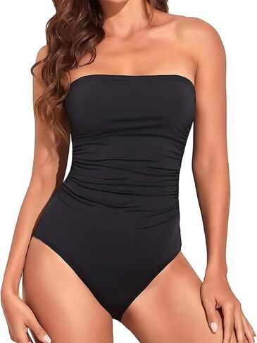 1 black bandeau swimsuit (M) in Saudi Arabia