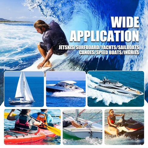 Fiberglass Repair Kit - Surfboard Repair Kit, UV Repair Glue with UV Light, Quickly Repair Scratches, Holes, and Gaps in Fiberglass, Polyester, Carbon Fiber - Fiberglass Filler for Surfboard Gelcoat in Kuwait