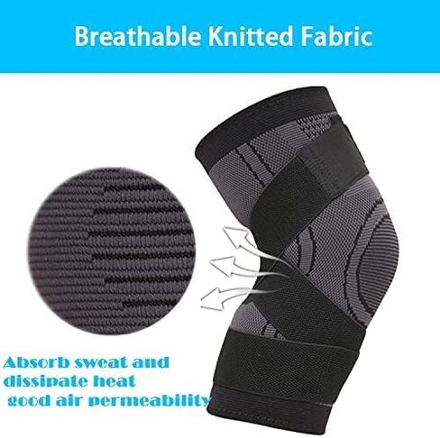 Knee Support Pad Knee Support Brace Guard Adjustable Band Knee Sleeve Protector in Saudi Arabia