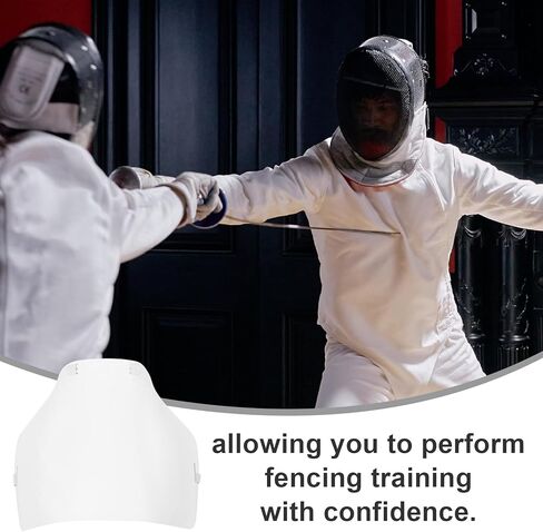 DECHOUS Fencing Chest Protector Double-Layer Ce Certified Breathable Cotton Guard for Men Women XL Size Protective Gear for Competitive Fencing Sports in Kuwait