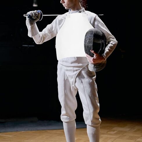 Fencing Chest Protector Guard Double-Layer Cotton Breathable Sports Chest Guard XL Ce Certified for Men Women Training and Competition in Kuwait