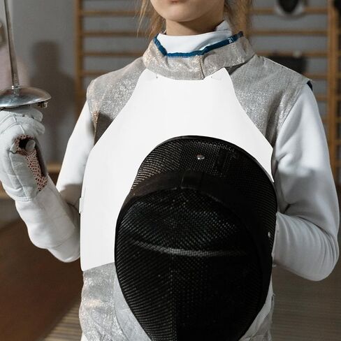 Fencing Chest Protector Guard Double-Layer Cotton Breathable Sports Chest Guard XL Ce Certified for Men Women Training and Competition in Kuwait