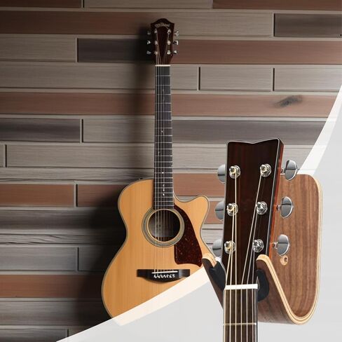 Violin Wall Rack With Silicone Padding, Wooden Holder With Mounting Options For String Instruments in Saudi Arabia